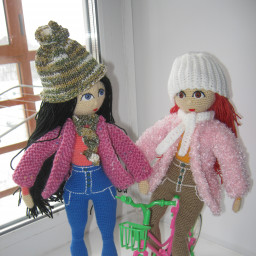 куклы ручной работы в подарок на новый год