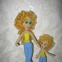 мама с дочкой