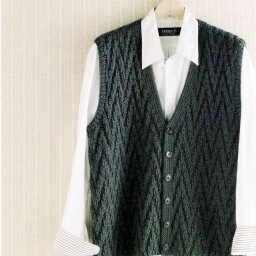 Мужской жилет на пуговицах