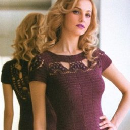 Платье крючком из Журнала Мод