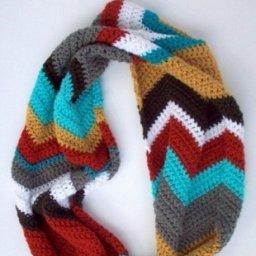 Снуд крючком. Схема.