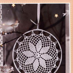 Салфетки крючком.