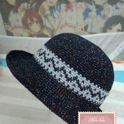 Шляпа крючком.