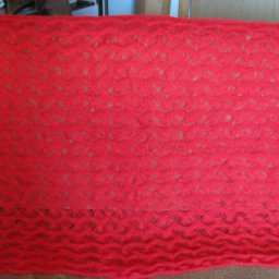 Палантин на вязальной машине Нева-5