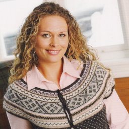 Подборка узоров жаккардовых кокеток со схемами спицами