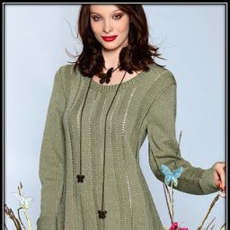 Туника с длинным рукавом