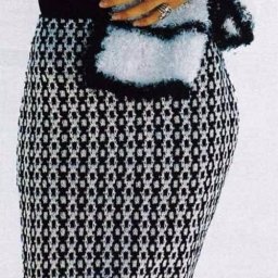 Юбка жаккардовая.