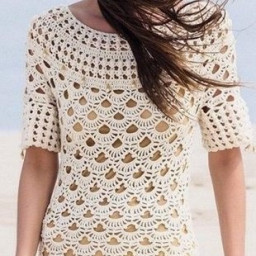 Платье крючком