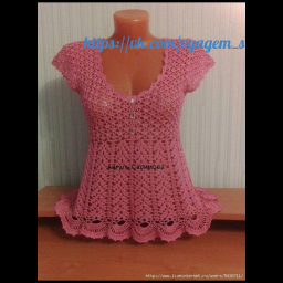 Летняя кофточка крючком.