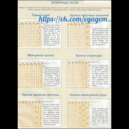 Кромочные петли.