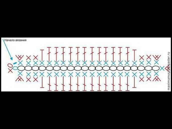 Вяжем крючком украшение"Бабочка"