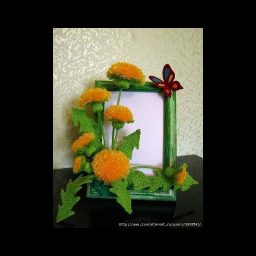 Одуванчик вязанный.