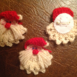 Значки-деды Морозы из ютюба