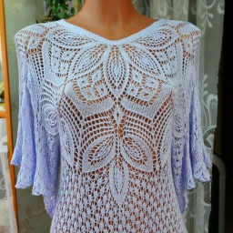 Накидка "Клематис"