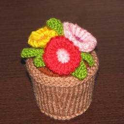 Горшочек с цветком