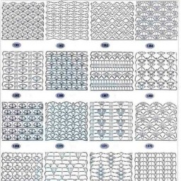 Узоры крючком в копилку мастера!