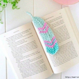 Вязаные закладки