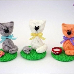 ​Вяжем котенка