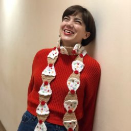 Шарф "Кексик" для подруги