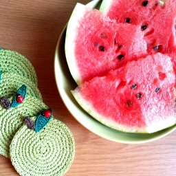 Яблочные подстаканники - архивная работа