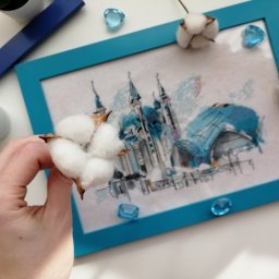 Мечеть Кул-Шариф, вышивка крестиком