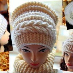 Вяжем теплую шапку-кубанку