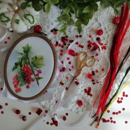 Веточка смородины для мамы