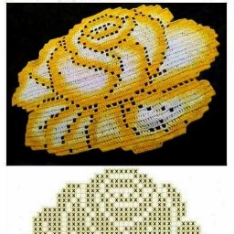 Филейная роза