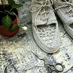 И снова о вязаной обуви