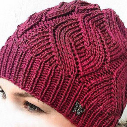 ​Красивый узор для шапочки