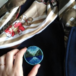 С видом на горы...