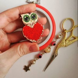 Еще одна вышитая крошка-малышка