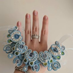 Колье в сутажной технике - осваиваю новые горизонты творчества