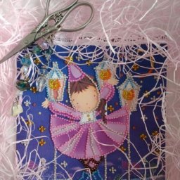 Юная танцовщица - еще одна вышивка бисером!