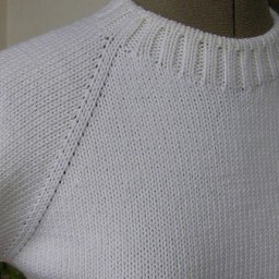 ​Круговое вязание от ворота