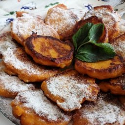 Вкусные тыквенные оладьи, проверенный рецепт!