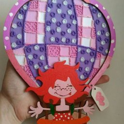 На большом воздушном шаре!