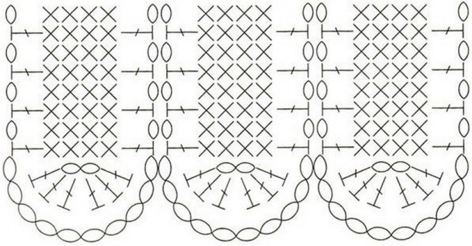 Подборка вязаных пледов со схемами