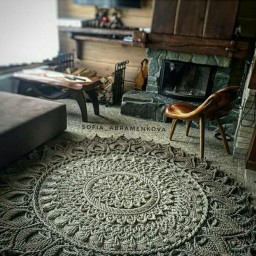 Вязаные ковры