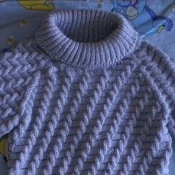 Узоры для вязания спицами кофт/пуловеров