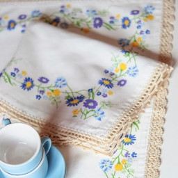 Схемы для обвязки салфеток