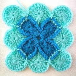 Интересный плед