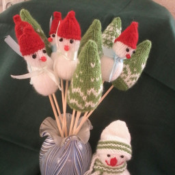 Украшения для новогоднего стола