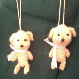 Символ 2018 года--жёлтая собачка