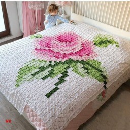 Интересный пледик