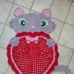 Коврик "Котик"