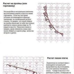 Методы убавления при вязании крючком