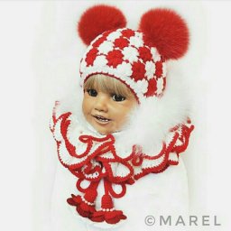 Как вяжется такой шарфик?