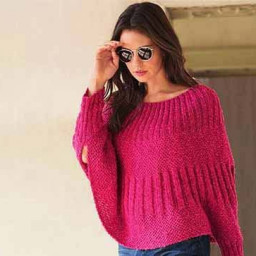 Красивое пончо