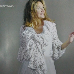 Шаль "Вальс летящий"